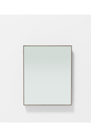 Walnut Bathroom Mirror Cabinet | Wireworks Slimeline | Oroatrade.com