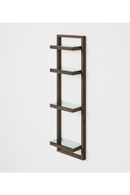 Walnut Bathroom Wall Shelf | Wireworks Zone | Oroatrade.com