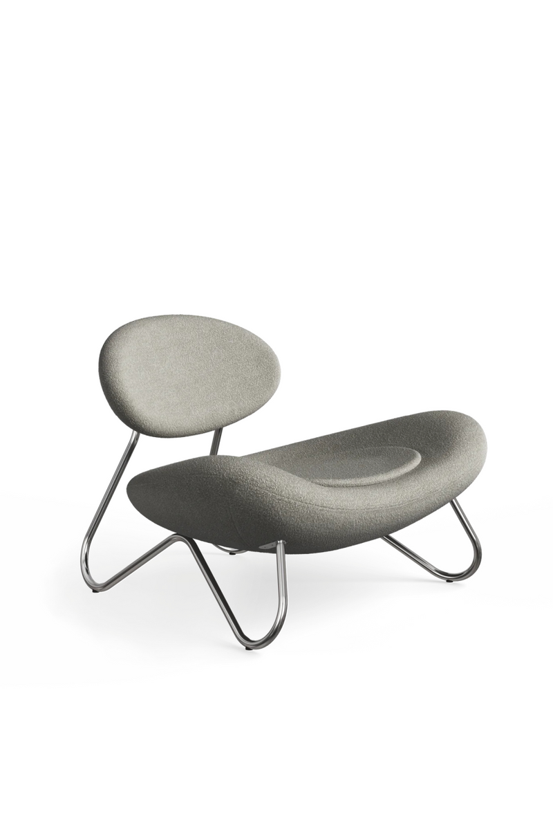 Gray Modern Lounge Chair | WOUD Meadow | Oroatrade.com