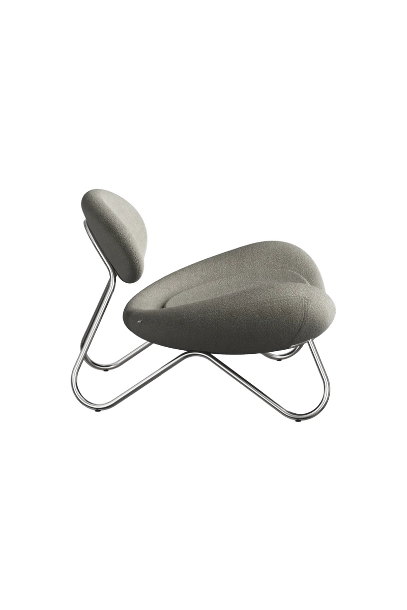 Gray Modern Lounge Chair | WOUD Meadow | Oroatrade.com