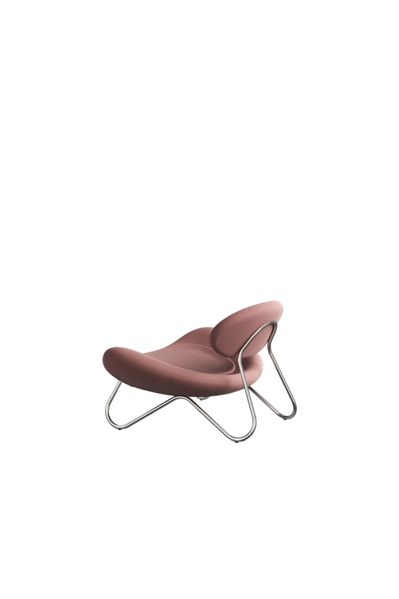 Pink Modern Lounge Chair | WOUD Meadow | Oroatrade.com