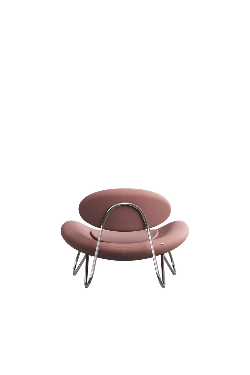 Pink Modern Lounge Chair | WOUD Meadow | Oroatrade.com