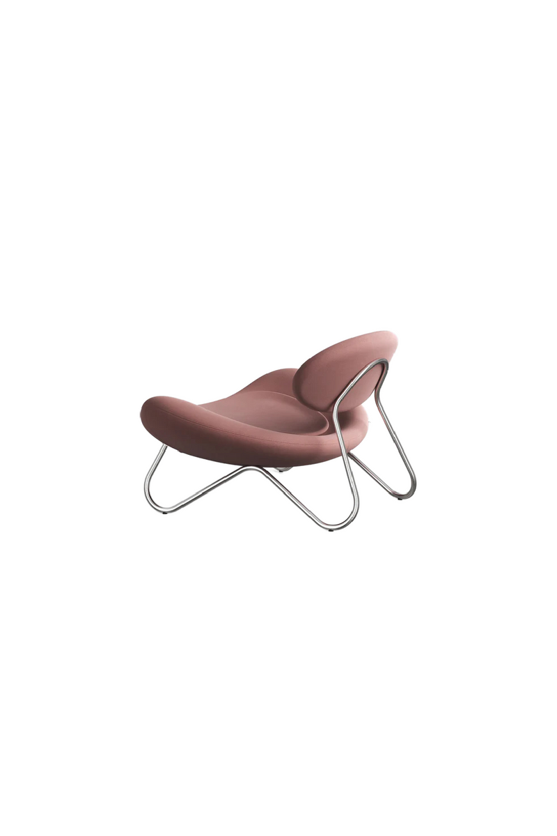 Pink Modern Lounge Chair | WOUD Meadow | Oroatrade.com