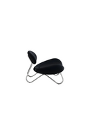 Black Contemporary Lounge Chair | WOUD Meadow | Oroatrade.com