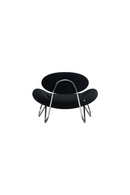 Black Contemporary Lounge Chair | WOUD Meadow | Oroatrade.com