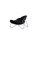Black Contemporary Lounge Chair | WOUD Meadow