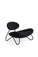 Black Contemporary Lounge Chair | WOUD Meadow