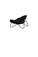 Black Contemporary Lounge Chair | WOUD Meadow