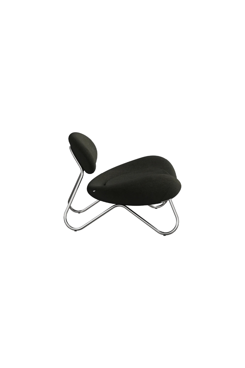 Dark Brown Modern Lounge Chair | WOUD Meadow | Oroatrade.com