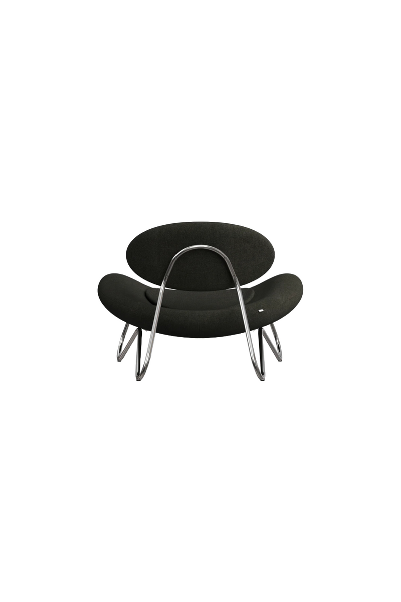 Dark Brown Modern Lounge Chair | WOUD Meadow | Oroatrade.com