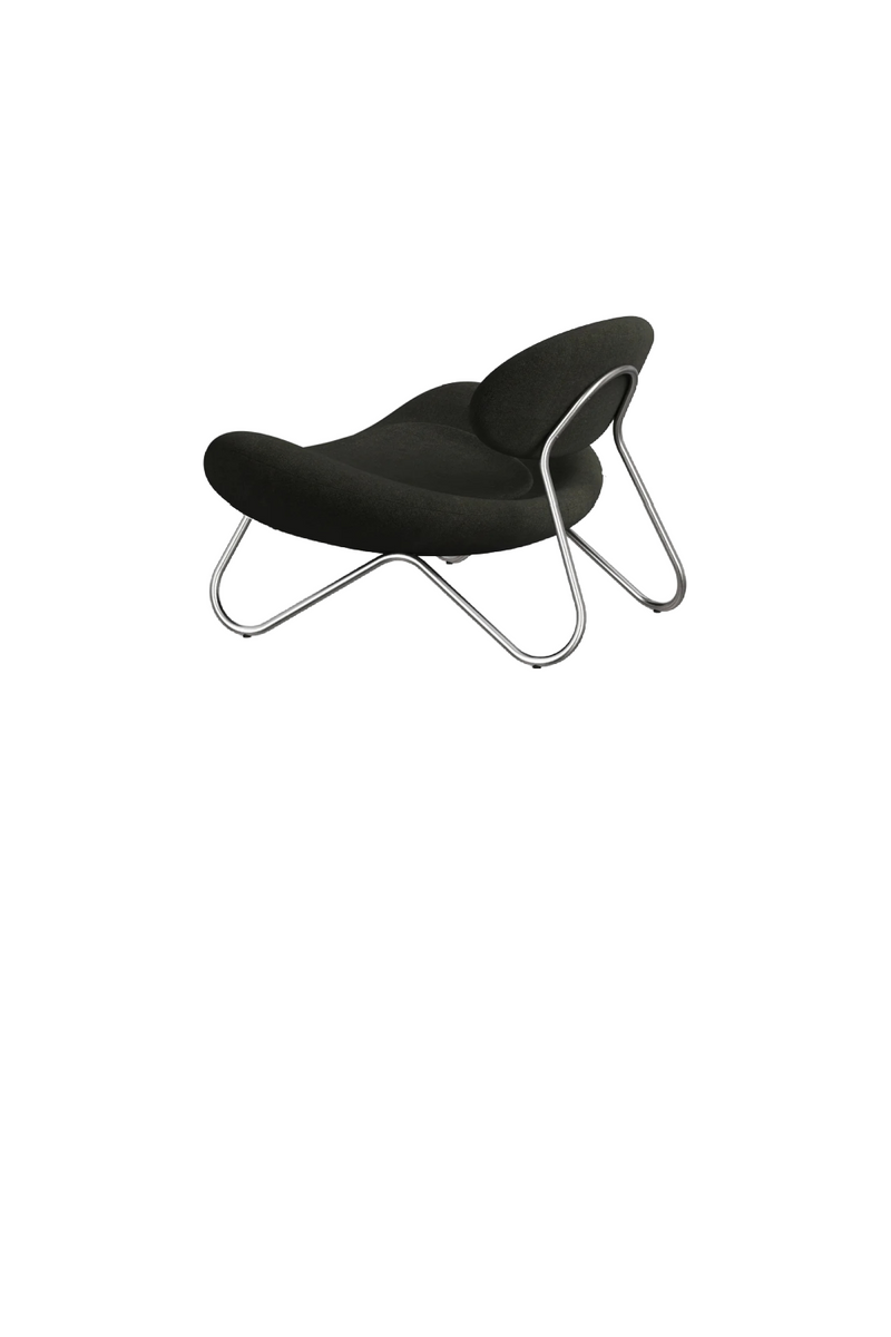 Dark Brown Modern Lounge Chair | WOUD Meadow | Oroatrade.com