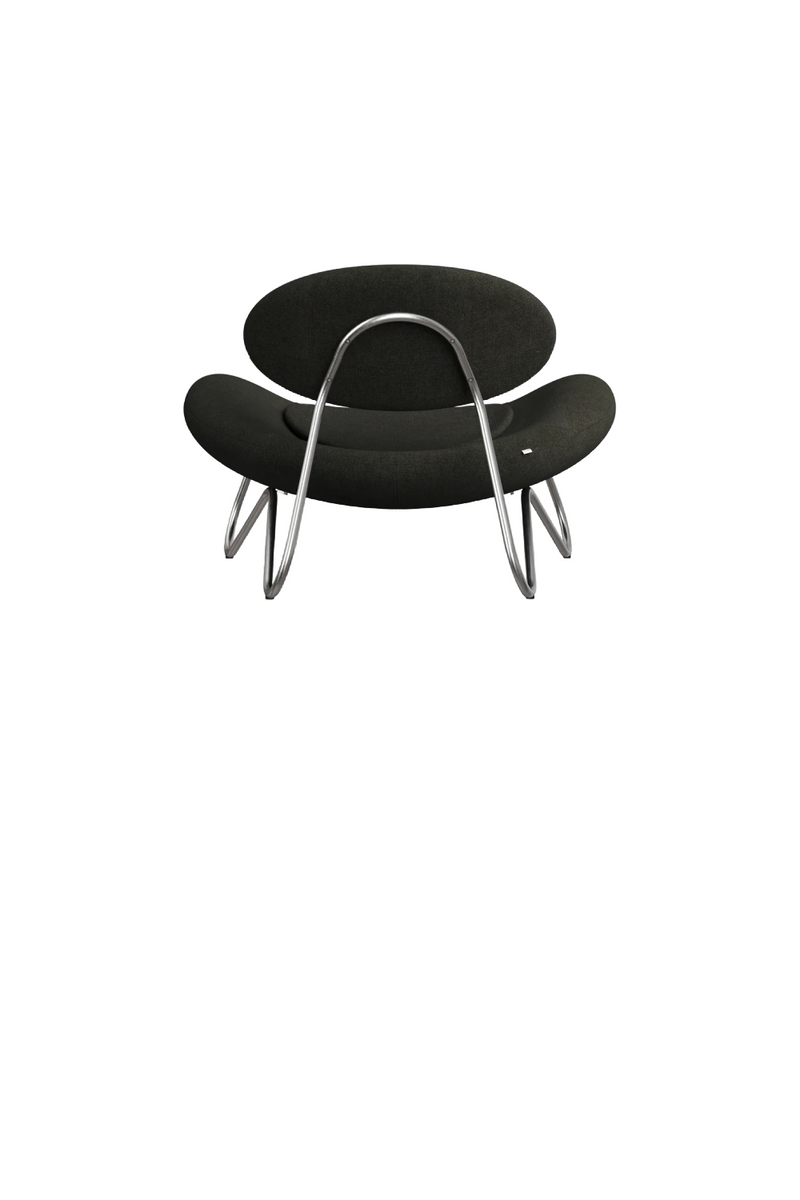 Dark Brown Modern Lounge Chair | WOUD Meadow | Oroatrade.com