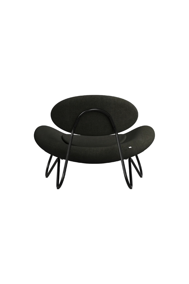 Dark Brown Modern Lounge Chair | WOUD Meadow | Oroatrade.com