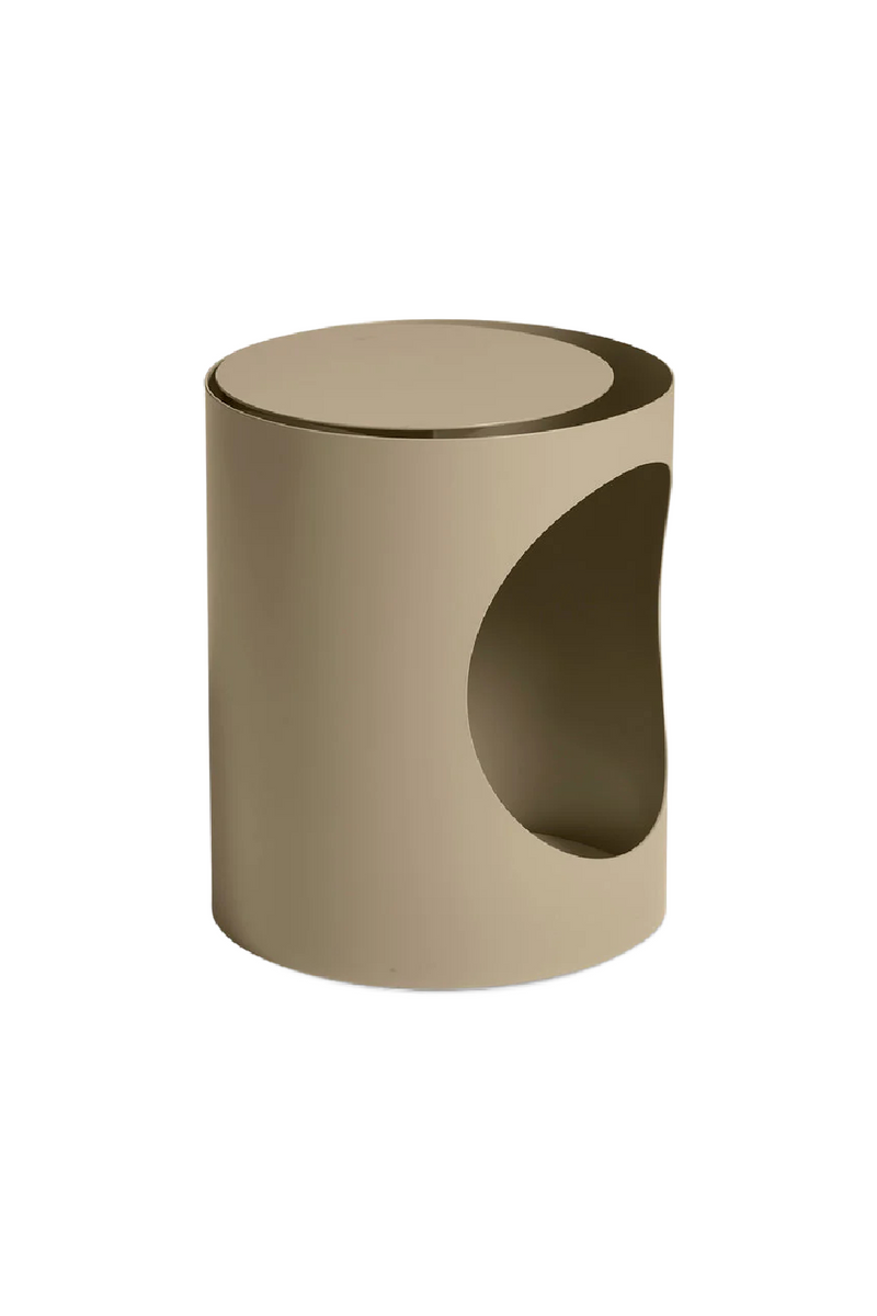 Cylindrical Metal Side Table | WOUD Tabl | Oroatrade.com
