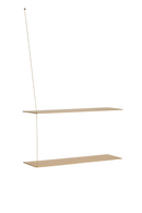 Solid Oak Modern Shelf | WOUD Stedge