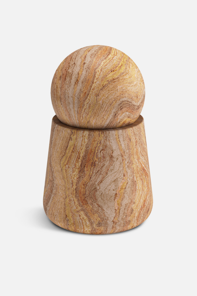 Natural Stone Jar | WOUD Serene | Oroatrade.com