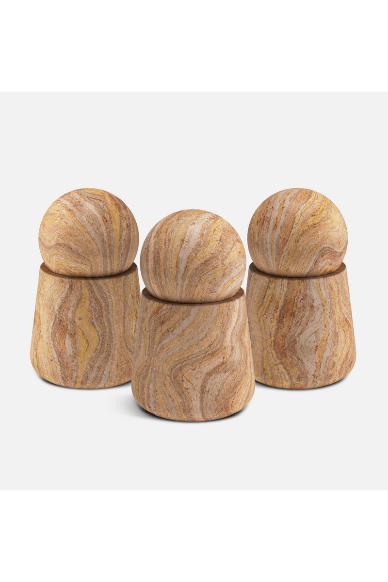 Natural Stone Jar | WOUD Serene | Oroatrade.com