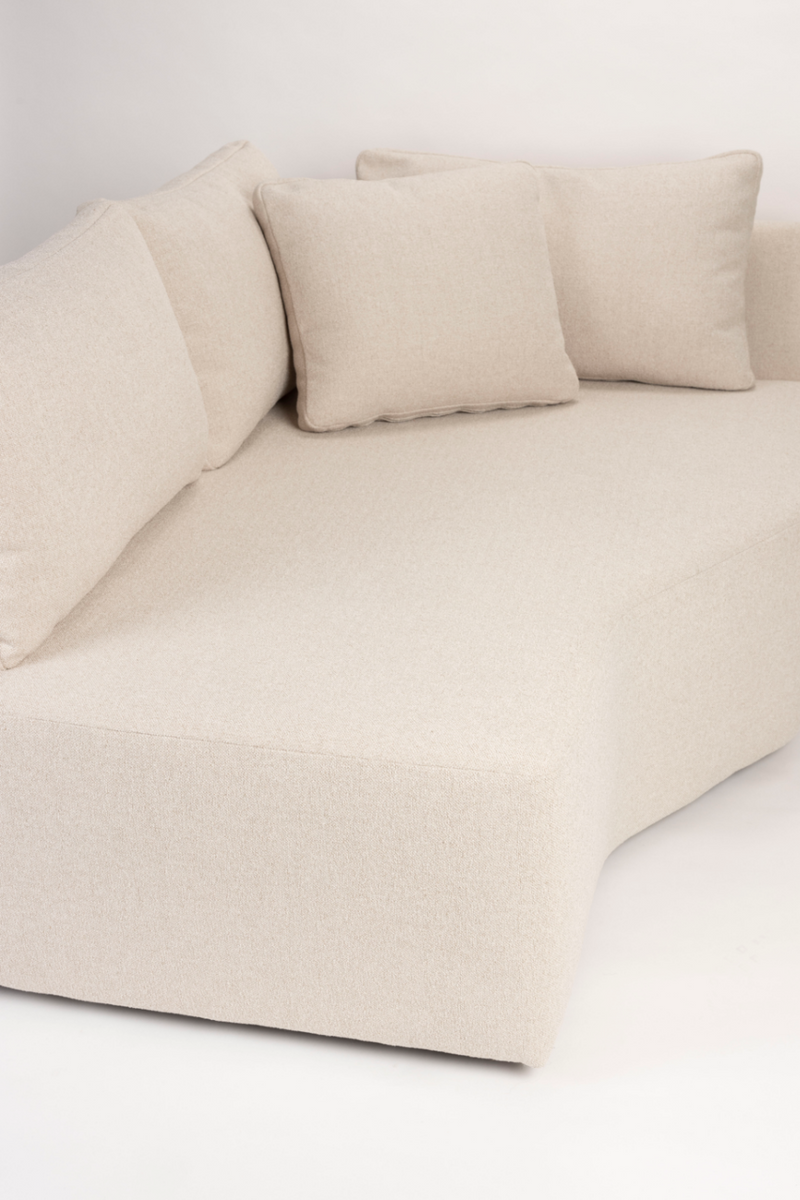 Cream Chaise Longue | Zuiver Prosper | Oroatrade.com