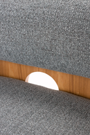 Ash Framed Boucle Lounge Chair | Zuiver Oolong | Oroatrade.com