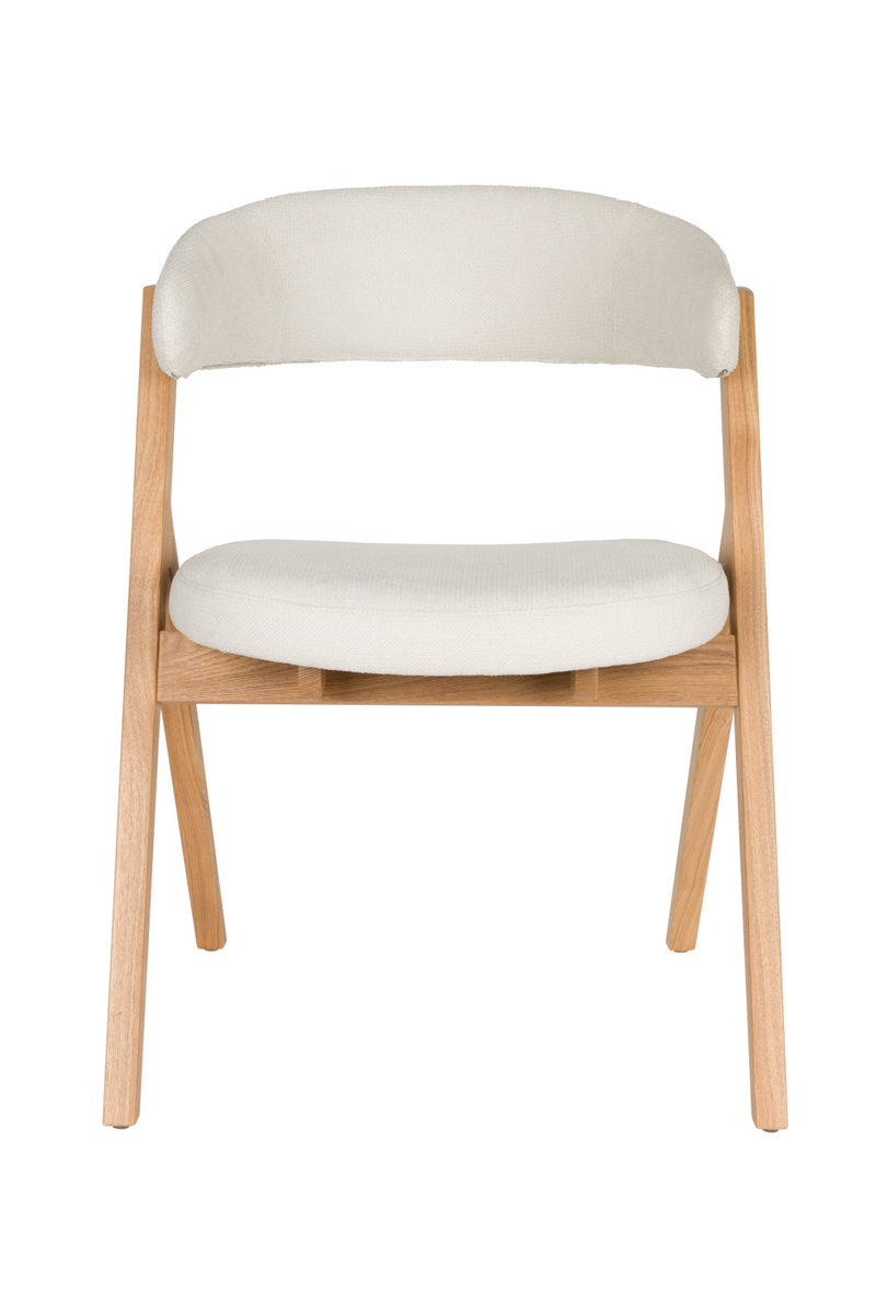 Oak Curved Dining Chairs (2) | Zuiver Pom | Oroatrade.com