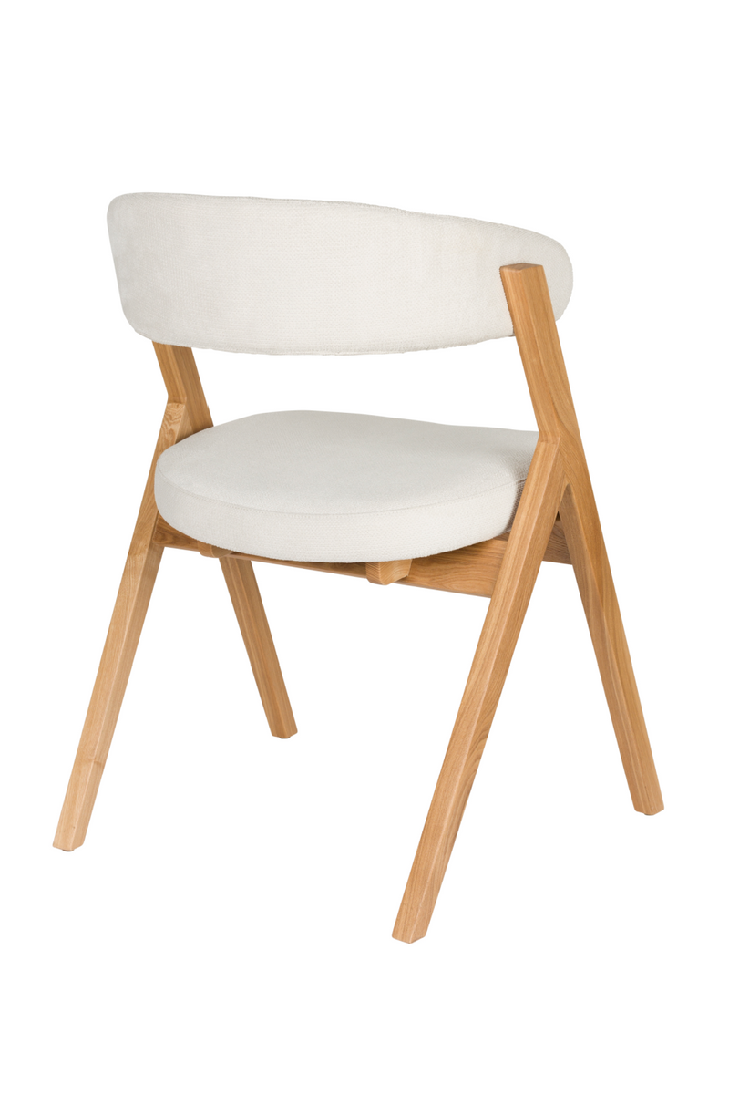 Oak Curved Dining Chairs (2) | Zuiver Pom | Oroatrade.com