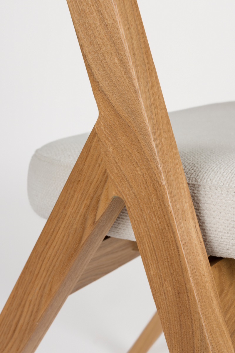 Oak Curved Dining Chairs (2) | Zuiver Pom | Oroatrade.com