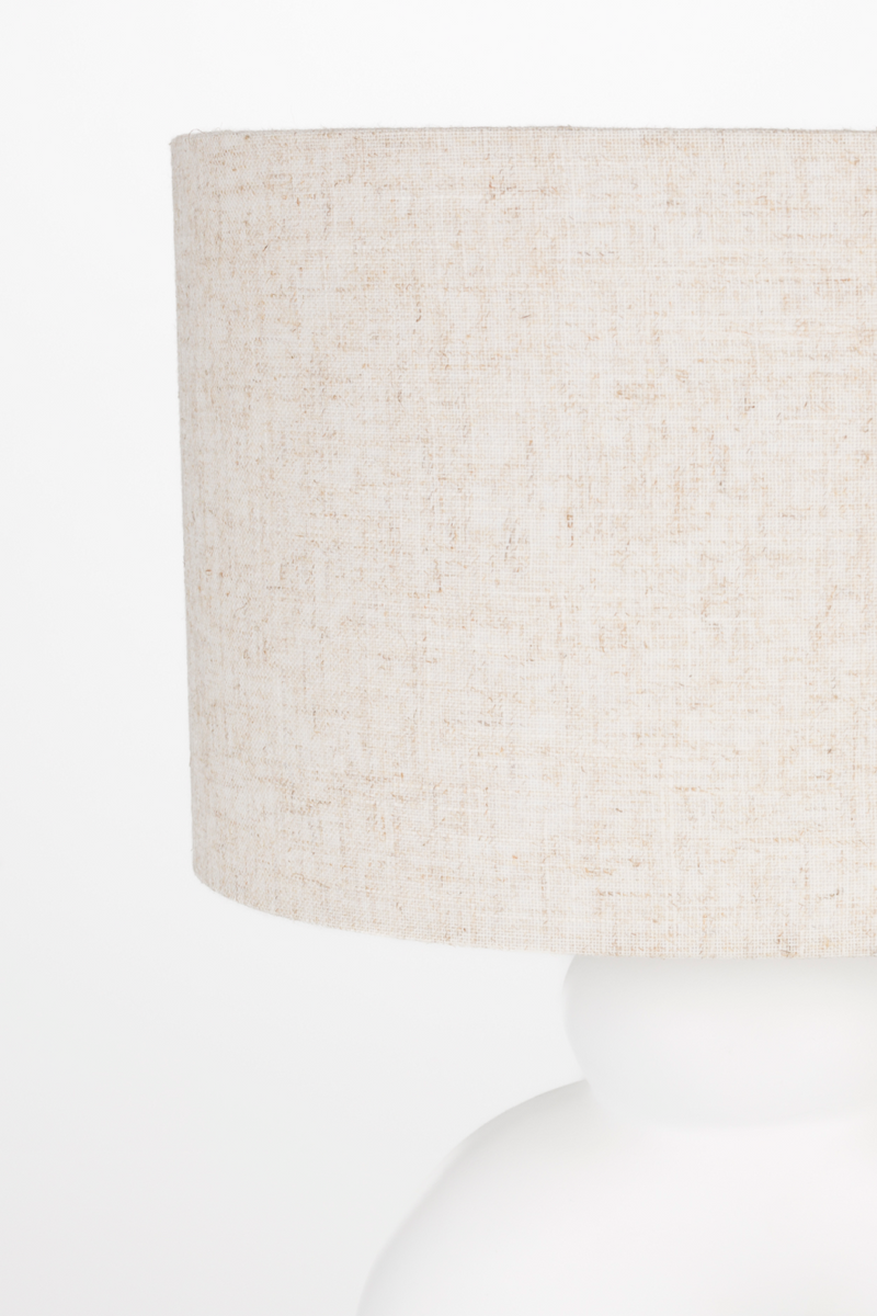 White Curved Table Lamp | Zuiver Bibi | Oroatrade.com