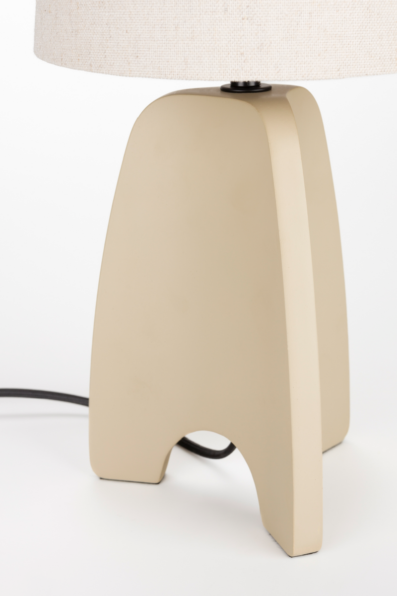 Beige Concrete Table Lamp | Zuiver Saba | Oroatrade.com