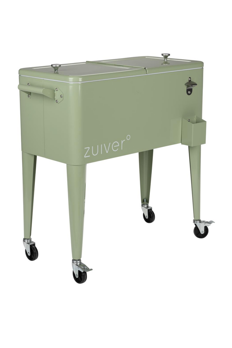 Wheeled Steel Cooler | Zuiver Cooler Be Cool | Oroatrade.com