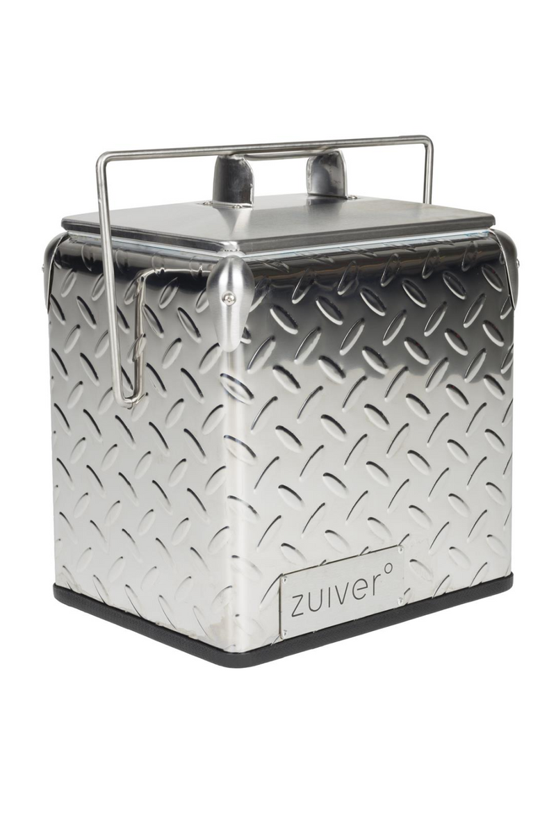 Gray Metal Cooler  | Zuiver  Be Heavy