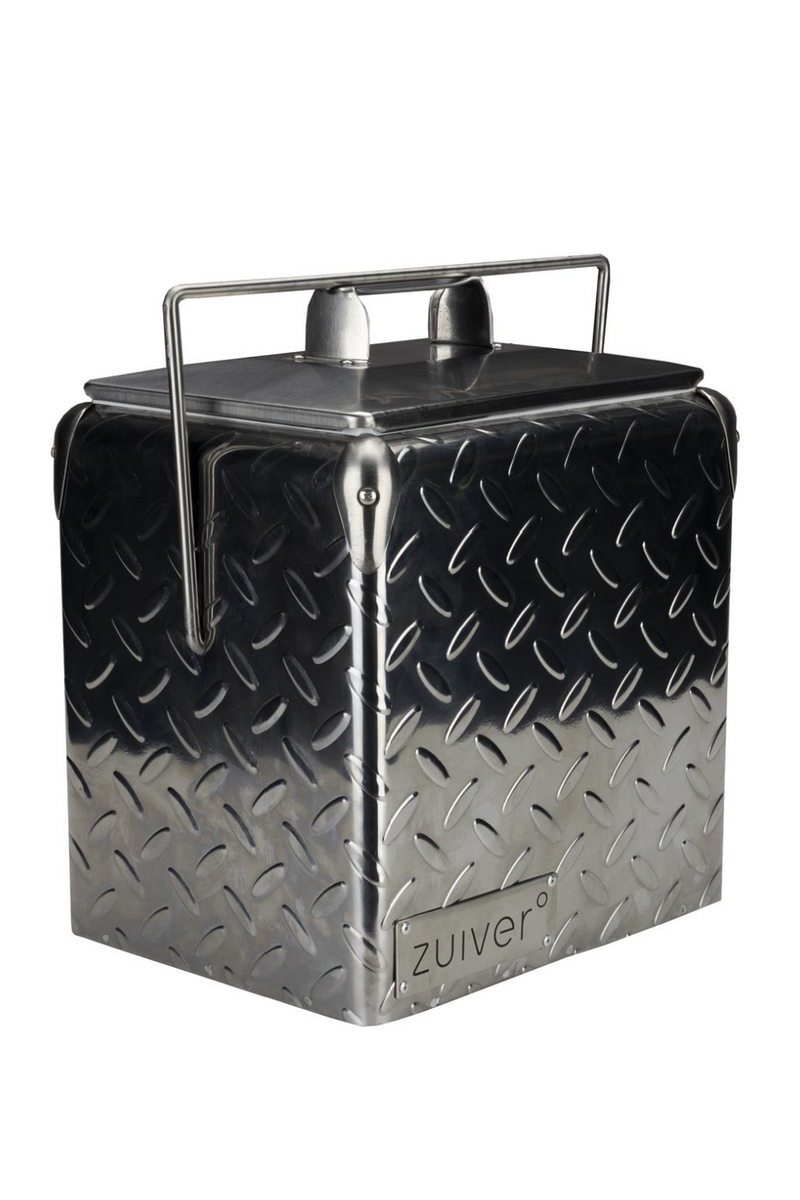 Gray Metal Cooler  | Zuiver  Be Heavy