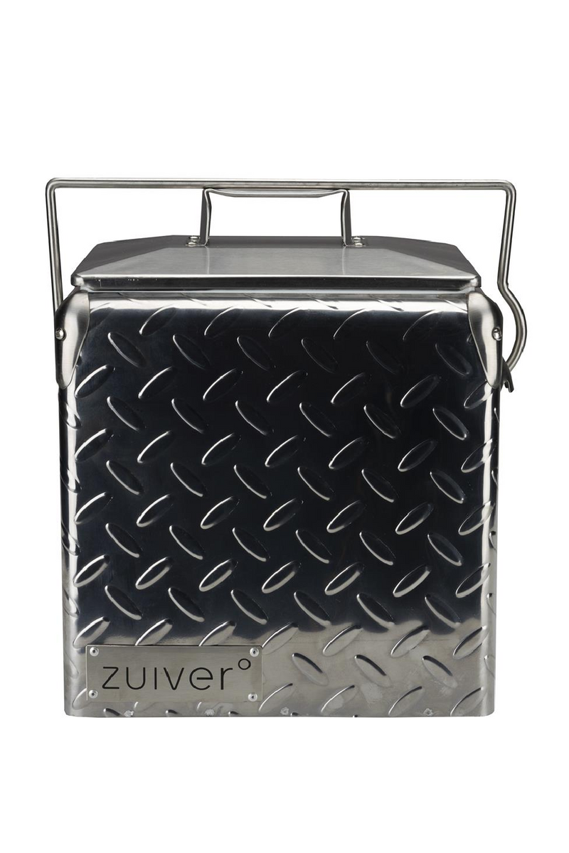 Gray Metal Cooler  | Zuiver  Be Heavy