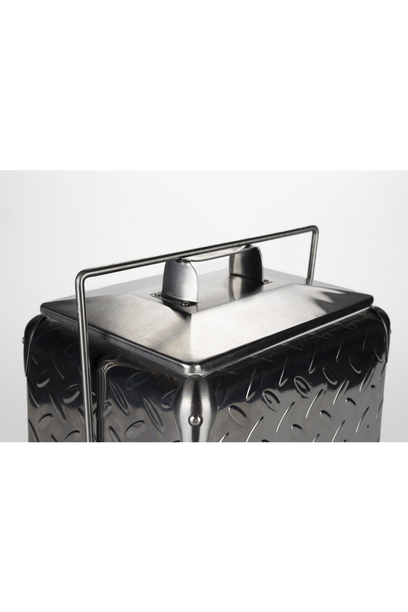 Gray Metal Cooler  | Zuiver  Be Heavy