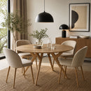Hospitality furniture - Solid Wood Round Dining Table - www.oroatrade.com