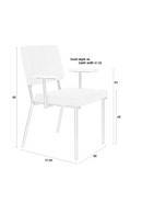 Minimalist Dining Chairs (2) | Zuiver Fellow | Oroatrade.com