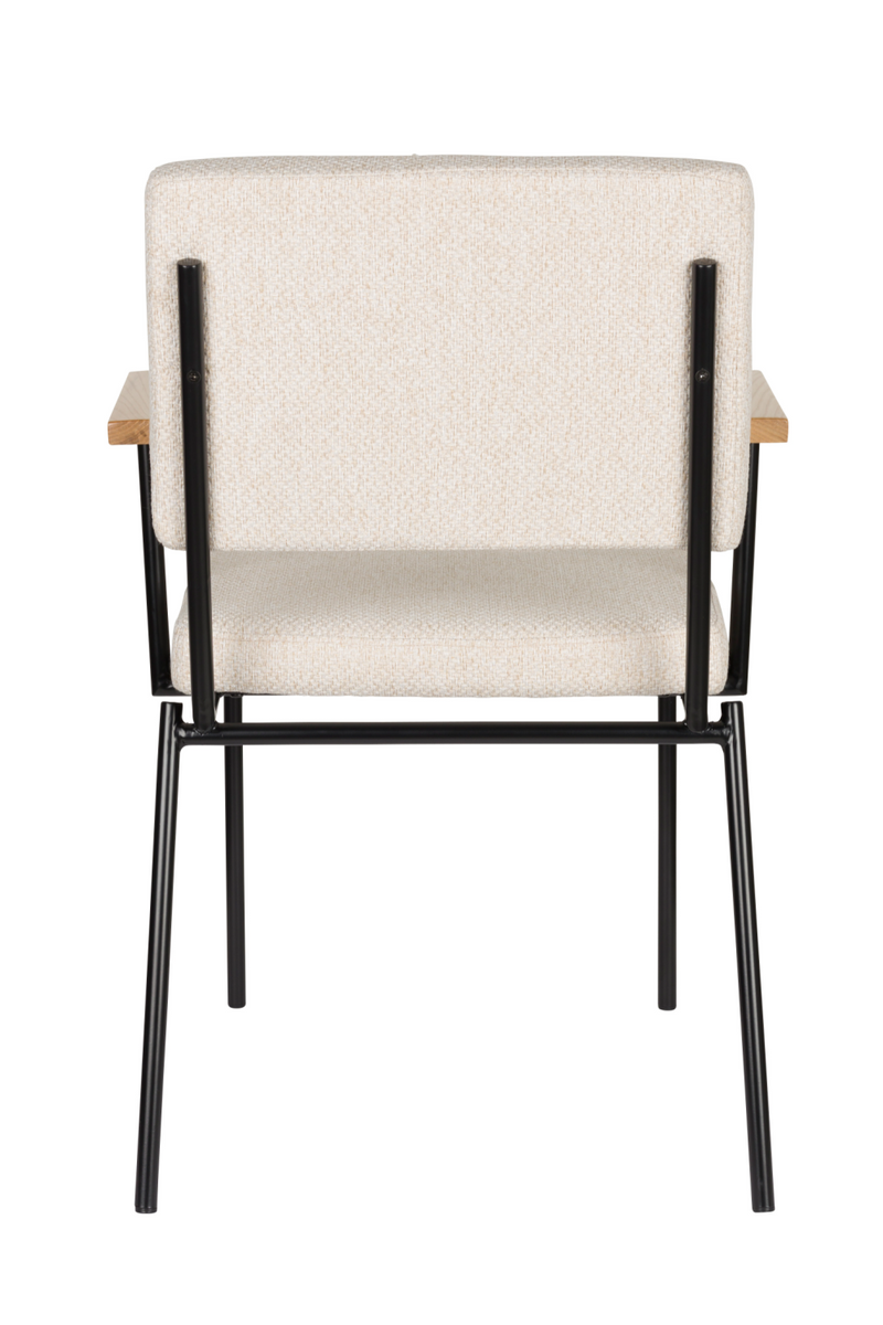 Gray Upholstered Dining Armchair | Zuiver Fellow  | Oroatrade.com