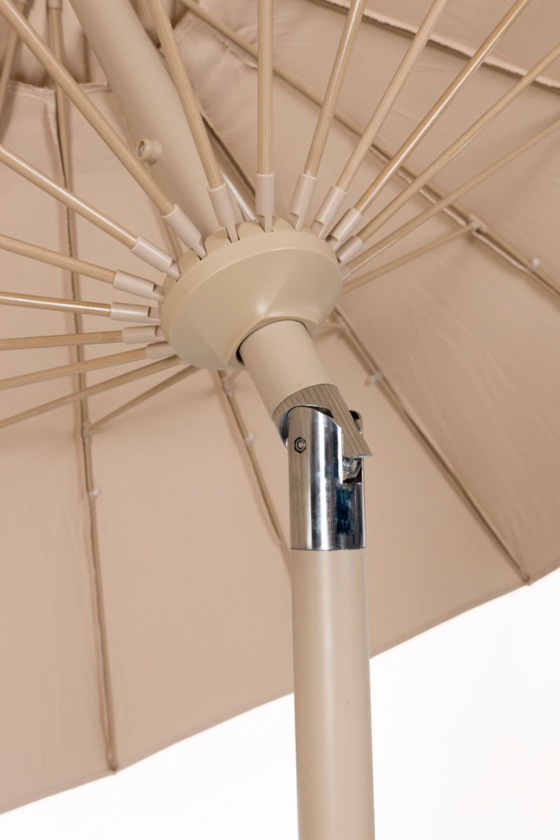 Beige Modern Parasol | Zuiver Sunbrella Sunshine | Oroatrade.com