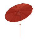 Hospitality furniture - Red Sunbrella Parasol - www.oroatrade.com