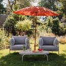 Hospitality furniture - Red Sunbrella Parasol - www.oroatrade.com
