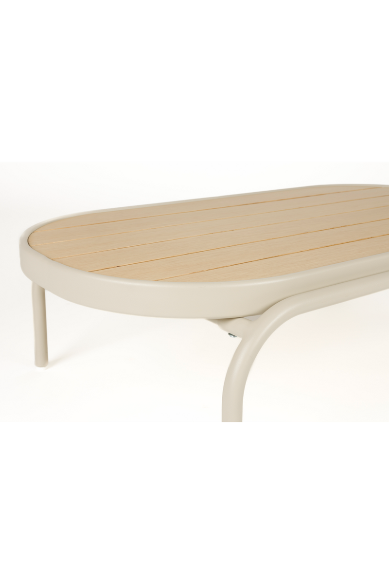 Beige Aluminum Coffee Table | Zuiver Vista | Oroatrade.com