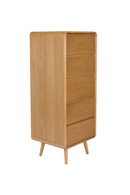 Wooden 4-Drawer Cabinet | Zuiver Rise | Oroatrade.com