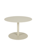 Pedestal Round Outdoor Coffee Table | Zuiver Snow | Oroatrade.com