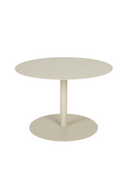 Pedestal Round Outdoor Coffee Table | Zuiver Snow | Oroatrade.com