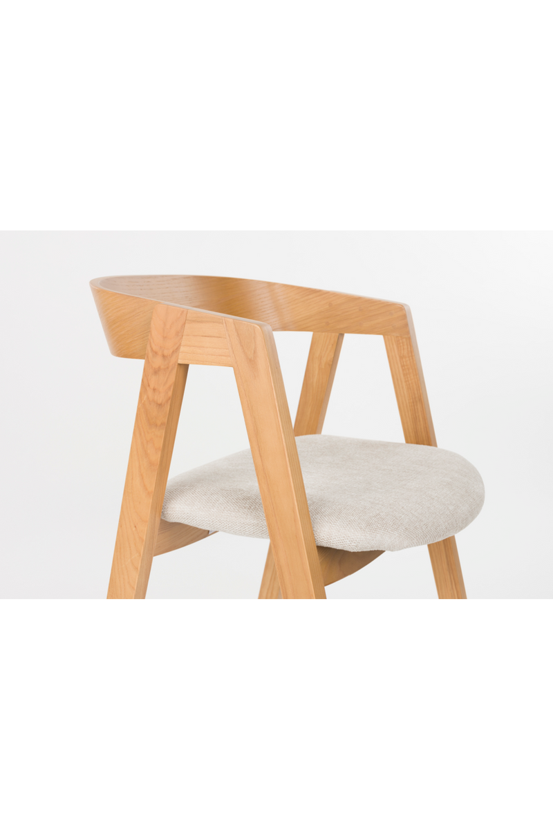 Solid Ash Dining Chairs (2) | Zuiver Mads | Oroatrade.com
