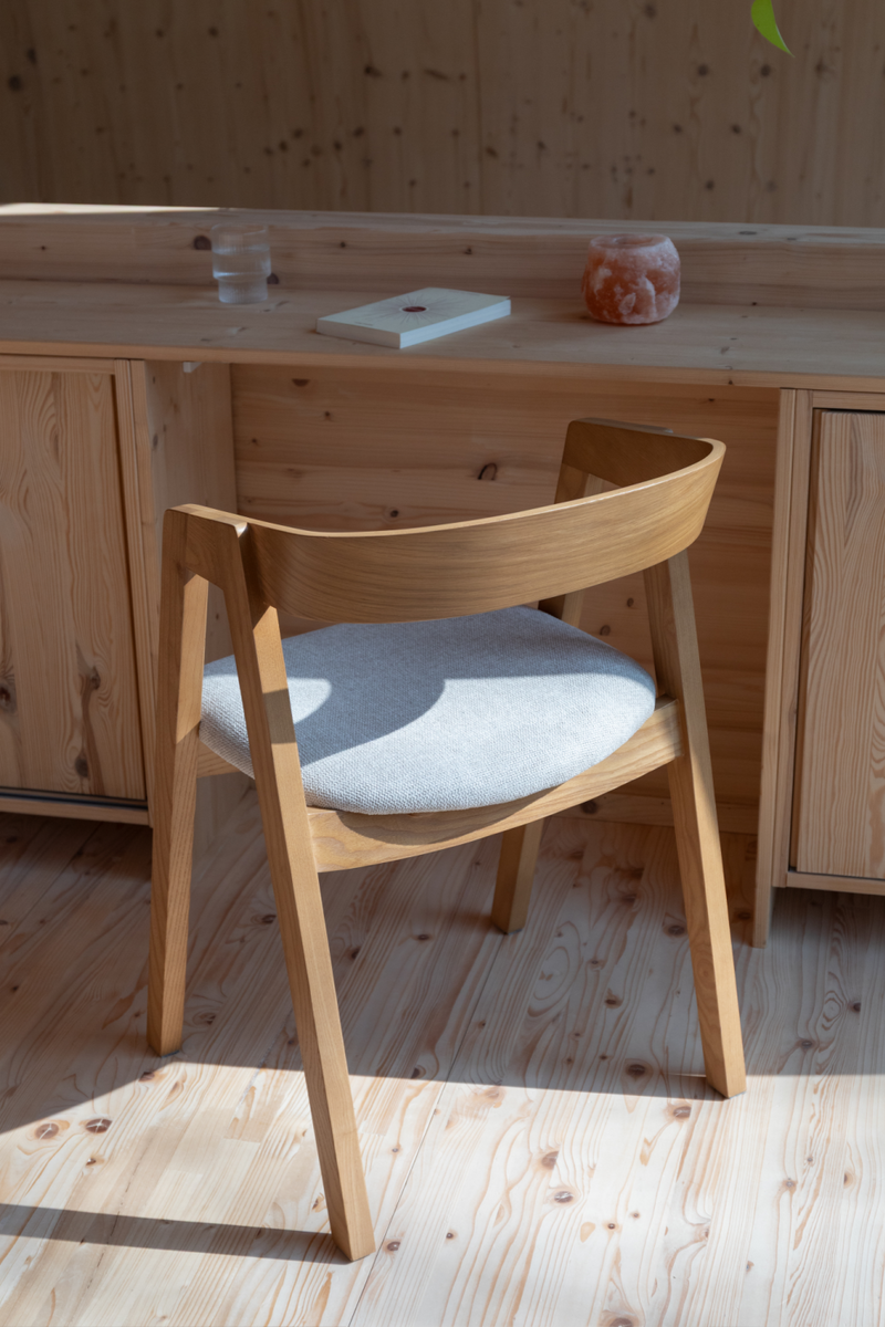Solid Ash Dining Chairs (2) | Zuiver Mads | Oroatrade.com
