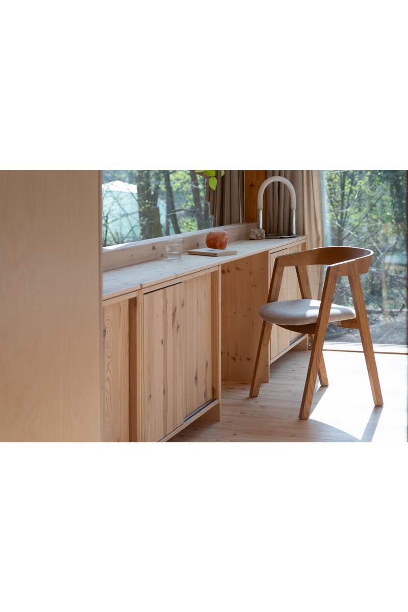Solid Ash Dining Chairs (2) | Zuiver Mads | Oroatrade.com
