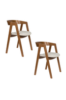 Solid Ash Dining Chairs (2) | Zuiver Mads | Oroatrade.com
