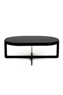 Crossed-Base Oval Coffee Table | Zuiver Centre | Oroatrade.com