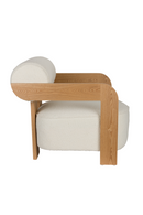 Ash Framed Boucle Lounge Chair | Zuiver Oolong | Oroatrade.com