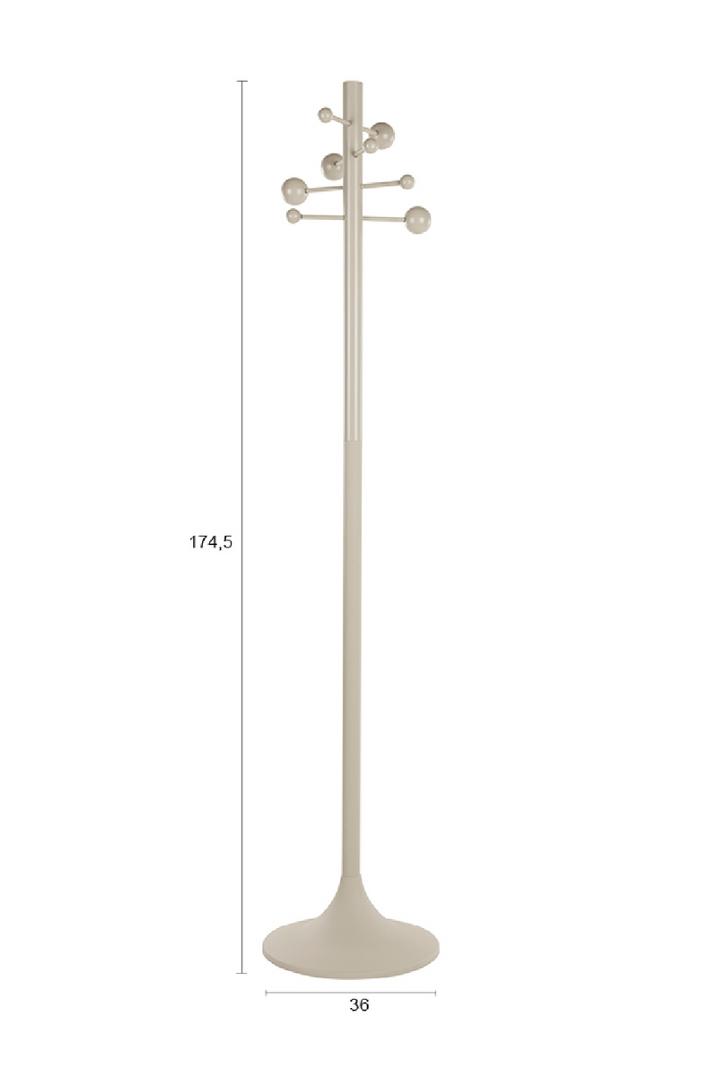 Rubber Wood Coat Rack | Zuiver Jason | Oroatrade.com